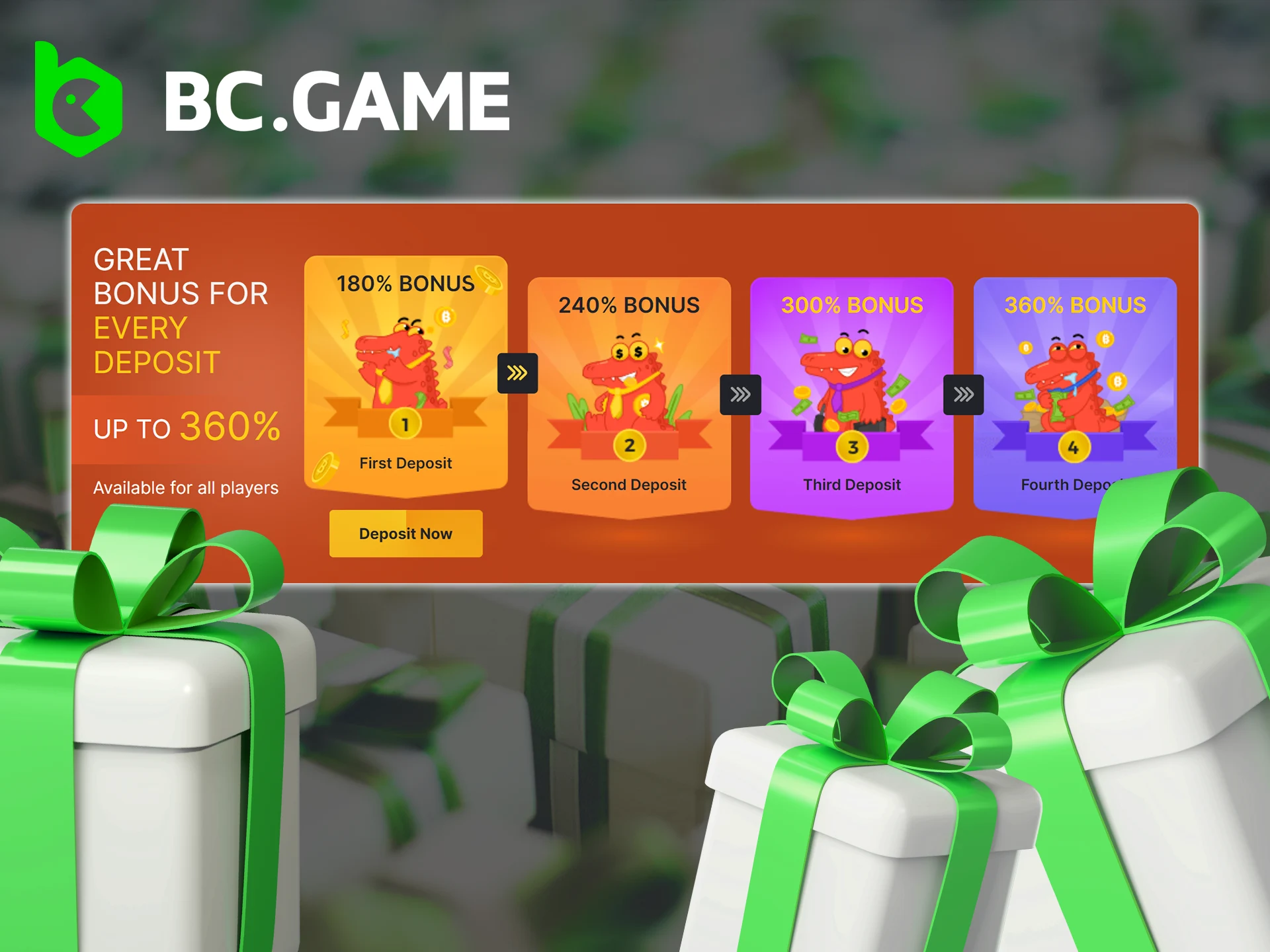 Get the BC Game welcome bonus and use it in football betting.