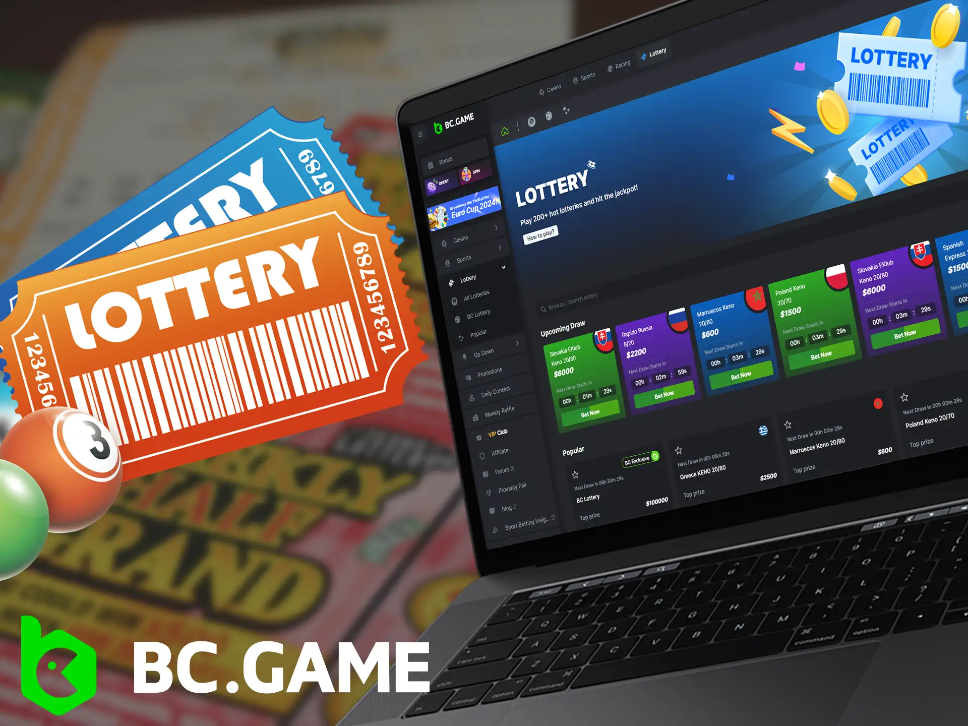 BC.Game offers a wide variety of draw-based games, from popular international choices to exciting BC exclusives.