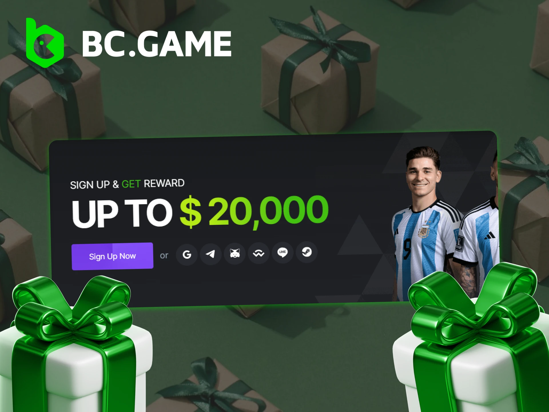 Register with BC Game and claim your favorite welcome bonus.