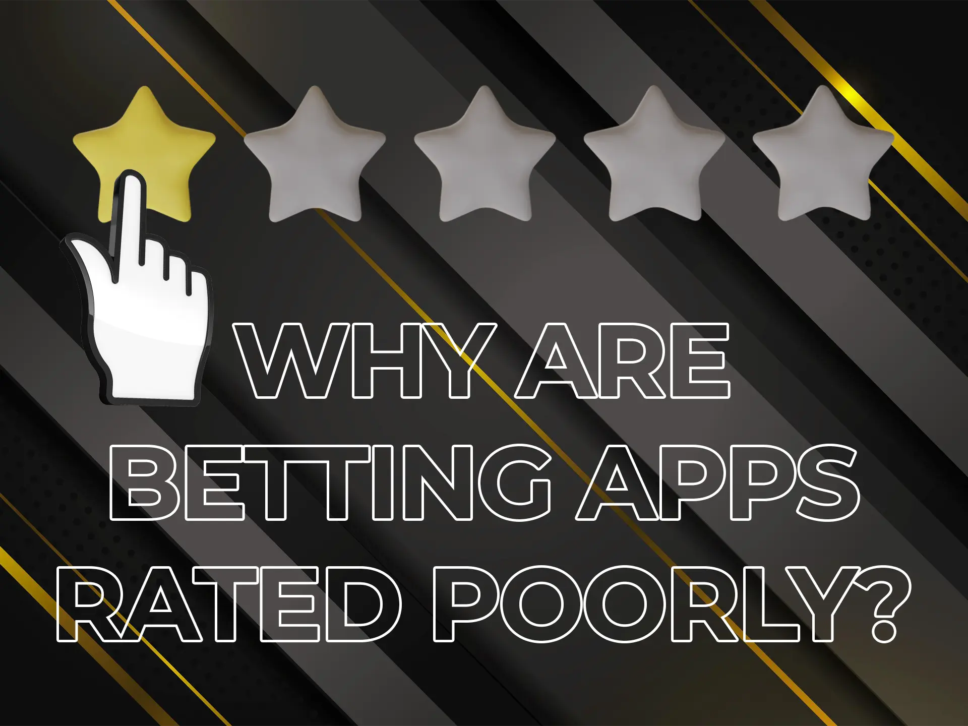 Be careful and read other users' reviews when choosing a football betting app.