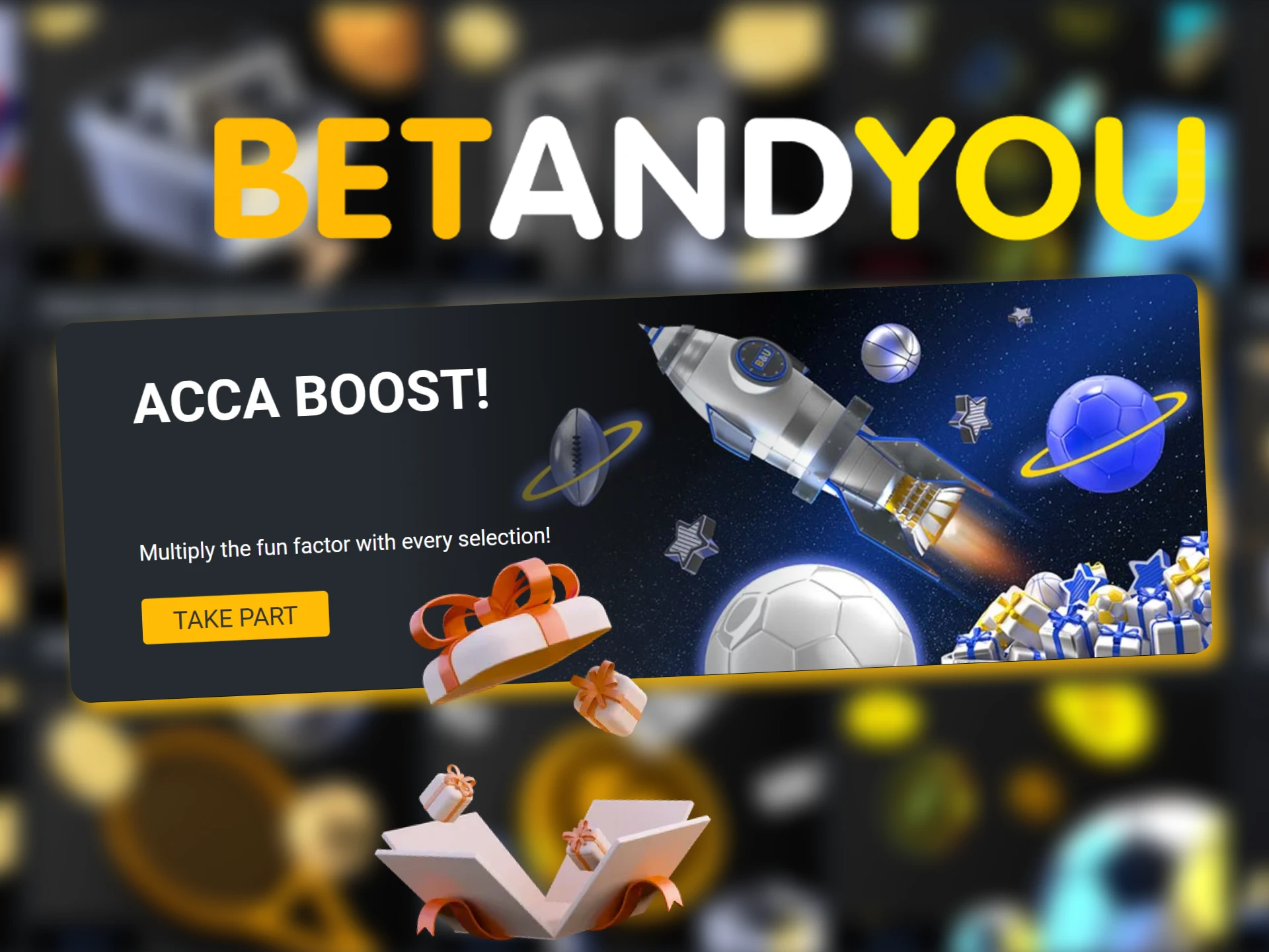 Place accumulator bets on Betandyou and receive bonuses.