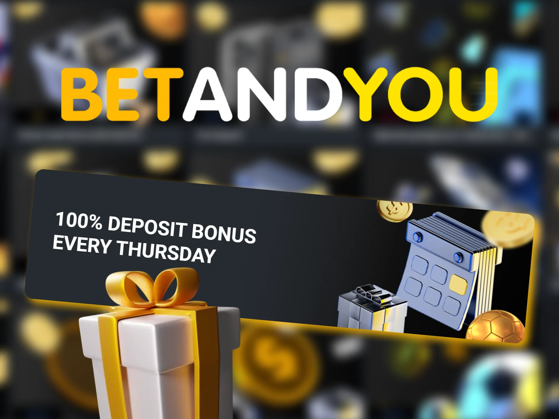 Every Thursday you can increase your deposit at Betandyou.