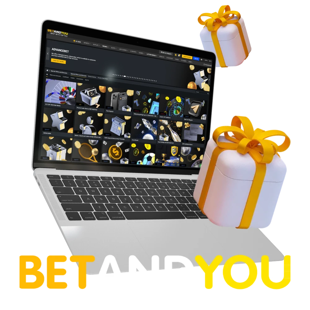 Betandyou offers many bonuses for Indian users.