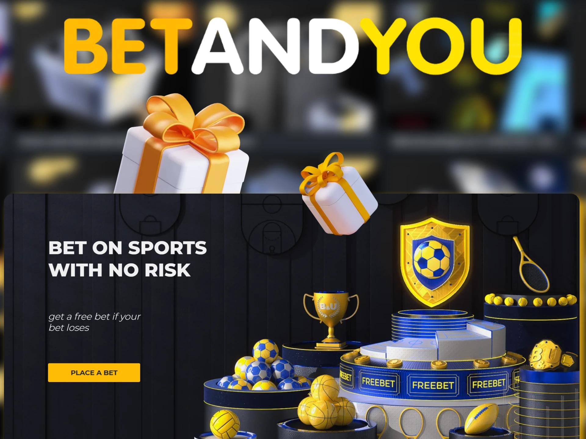 If you bet on select events and lose, Betanduo will refund your money.