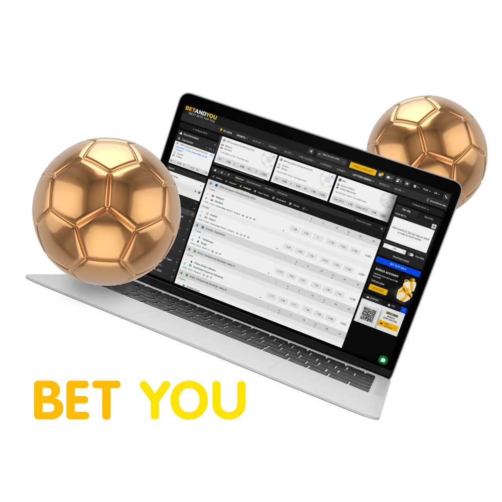 Find out how to bet on football on Betandyou.