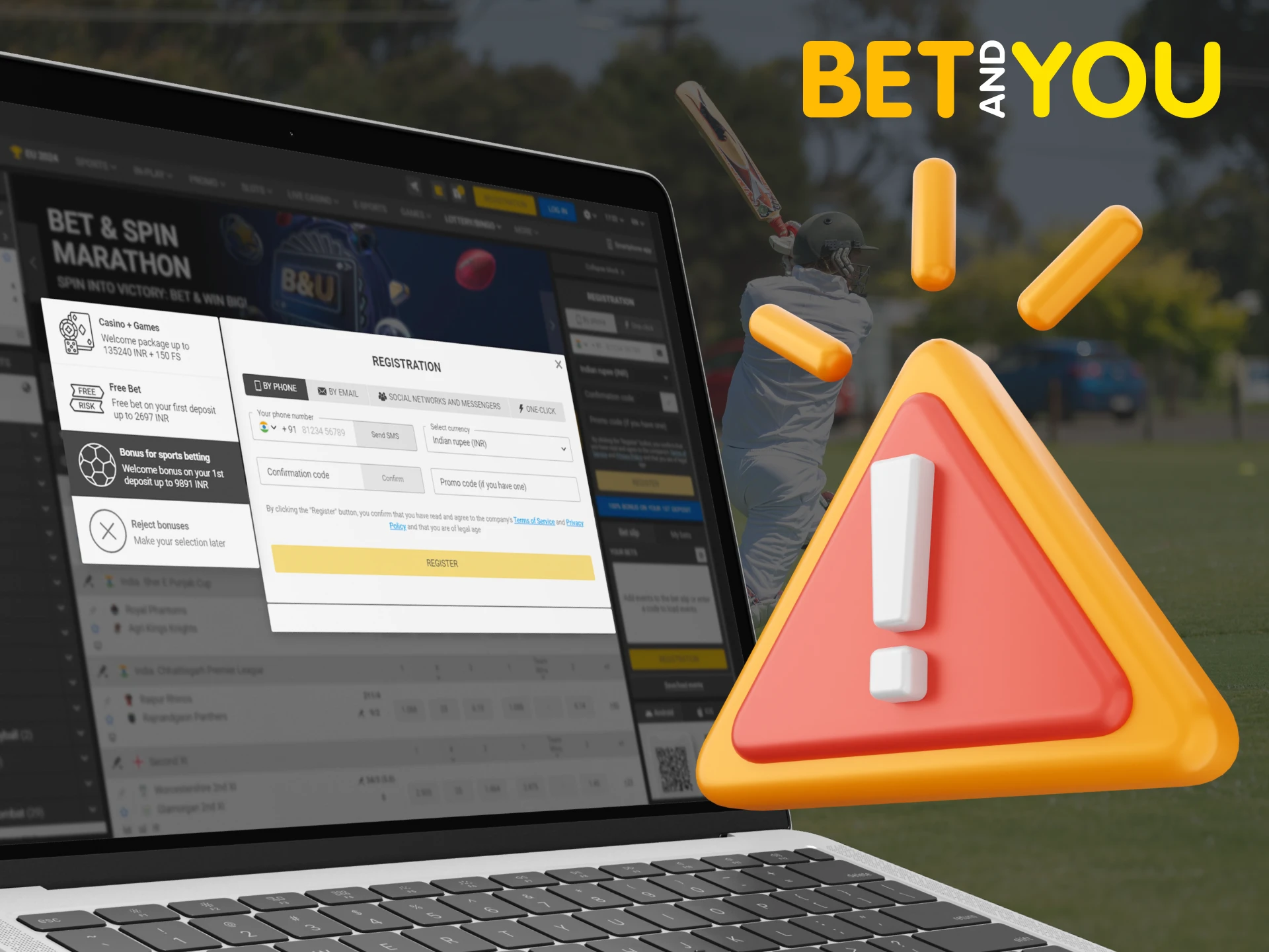 These are the main problems of the official Betandyou casino.