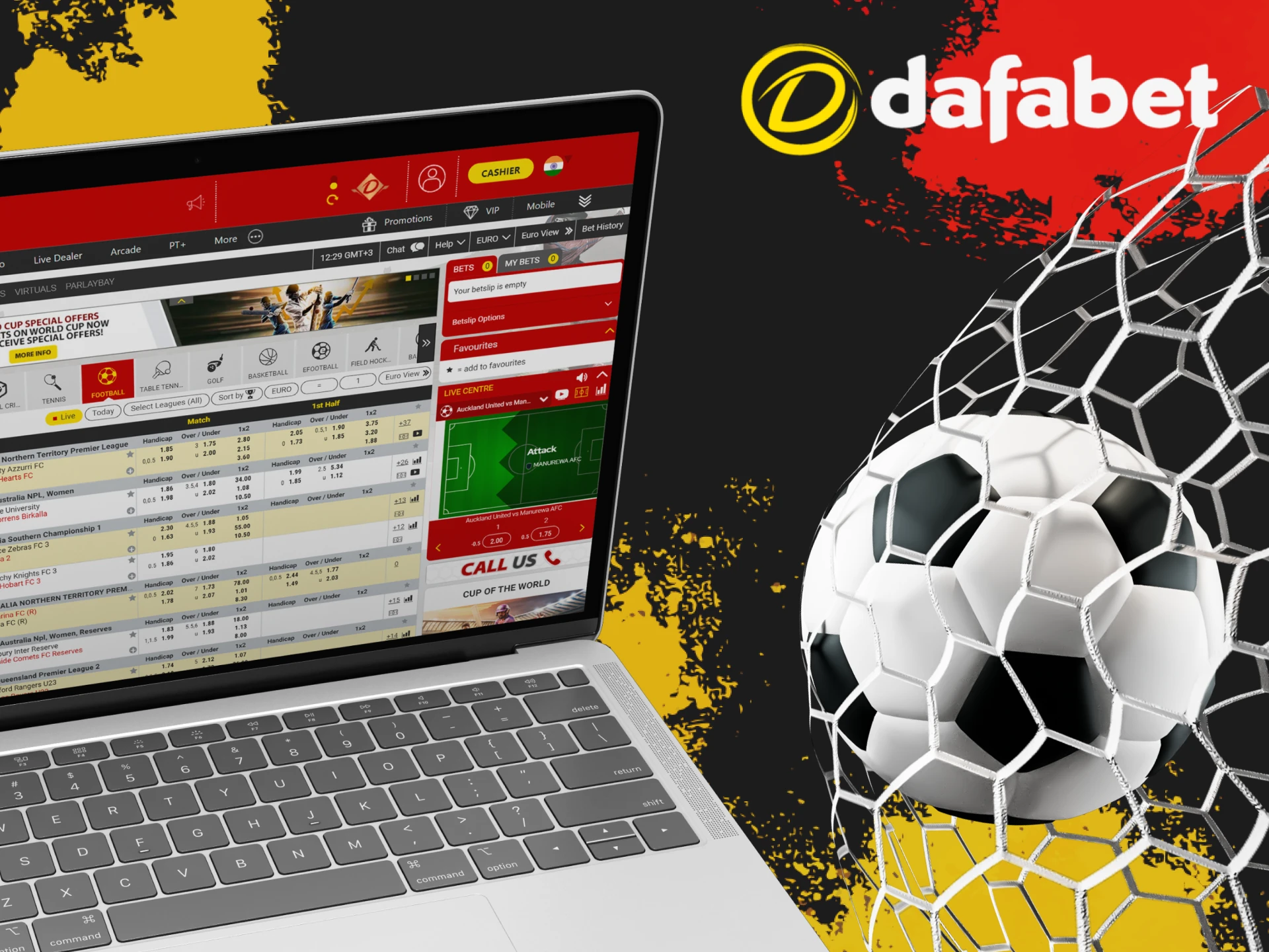 Dafabet has several football betting sections, check them out.