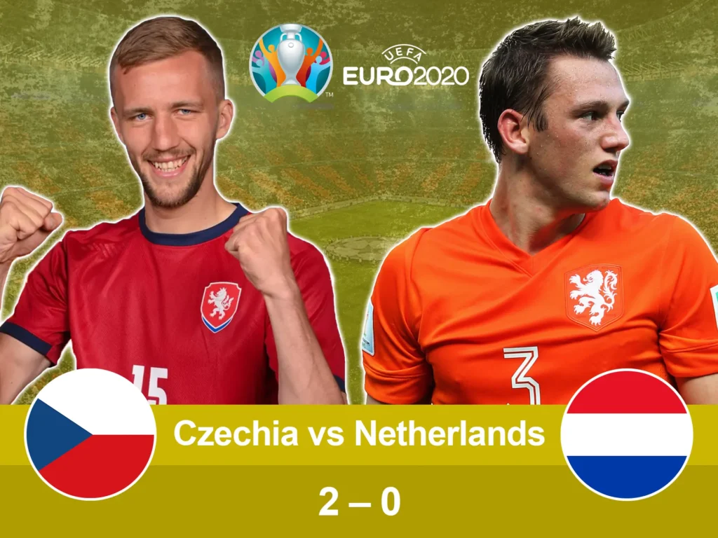 The Czech Republic team defeated the Netherlands team.