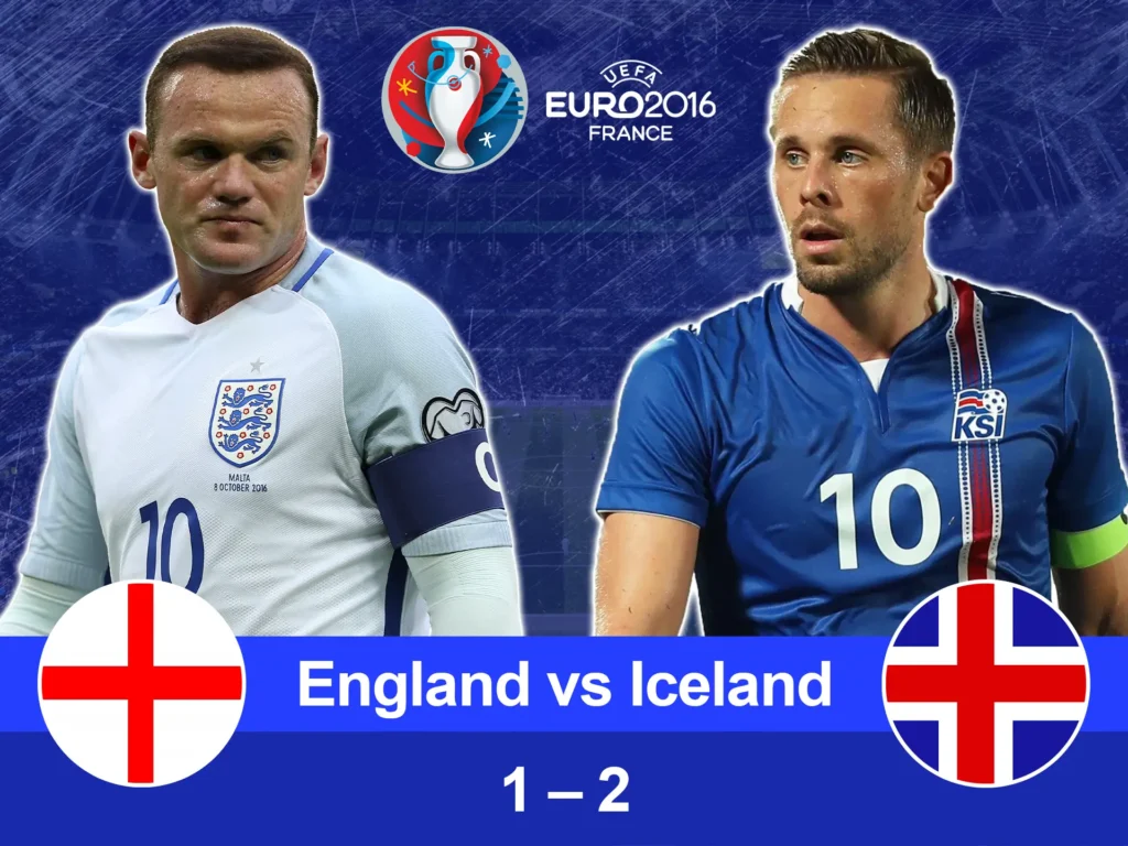 An unforgettable and shocking win for the Icelandic team against England.