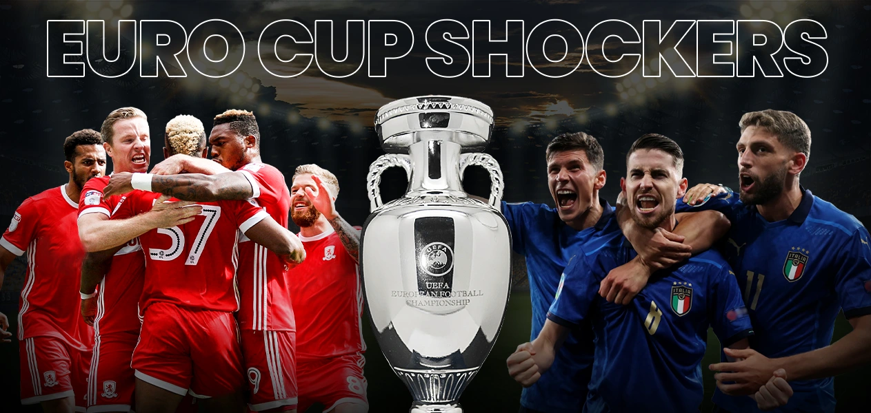 Find out the five stunning upsets in Euro Cup history.