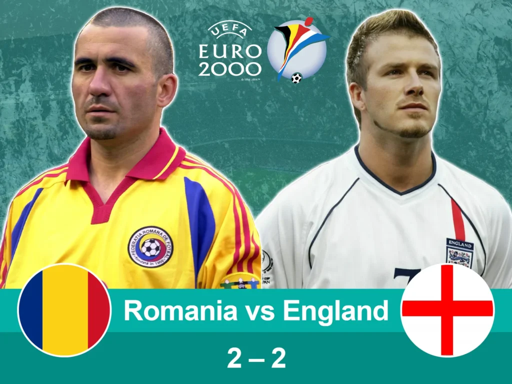 An epic win for the Romanian team against the English team.