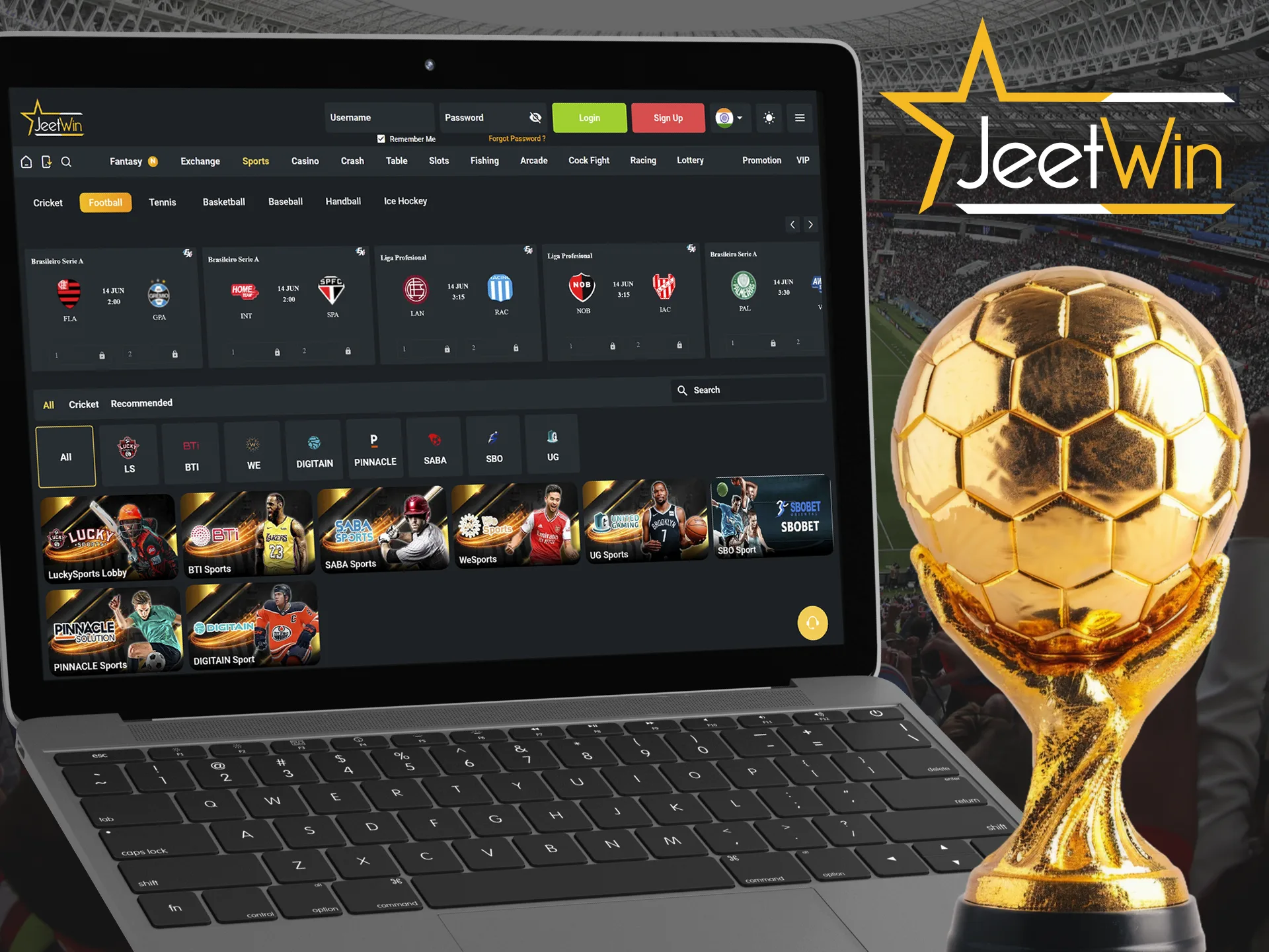 Find out which tournaments you can bet on at Jeetwin.