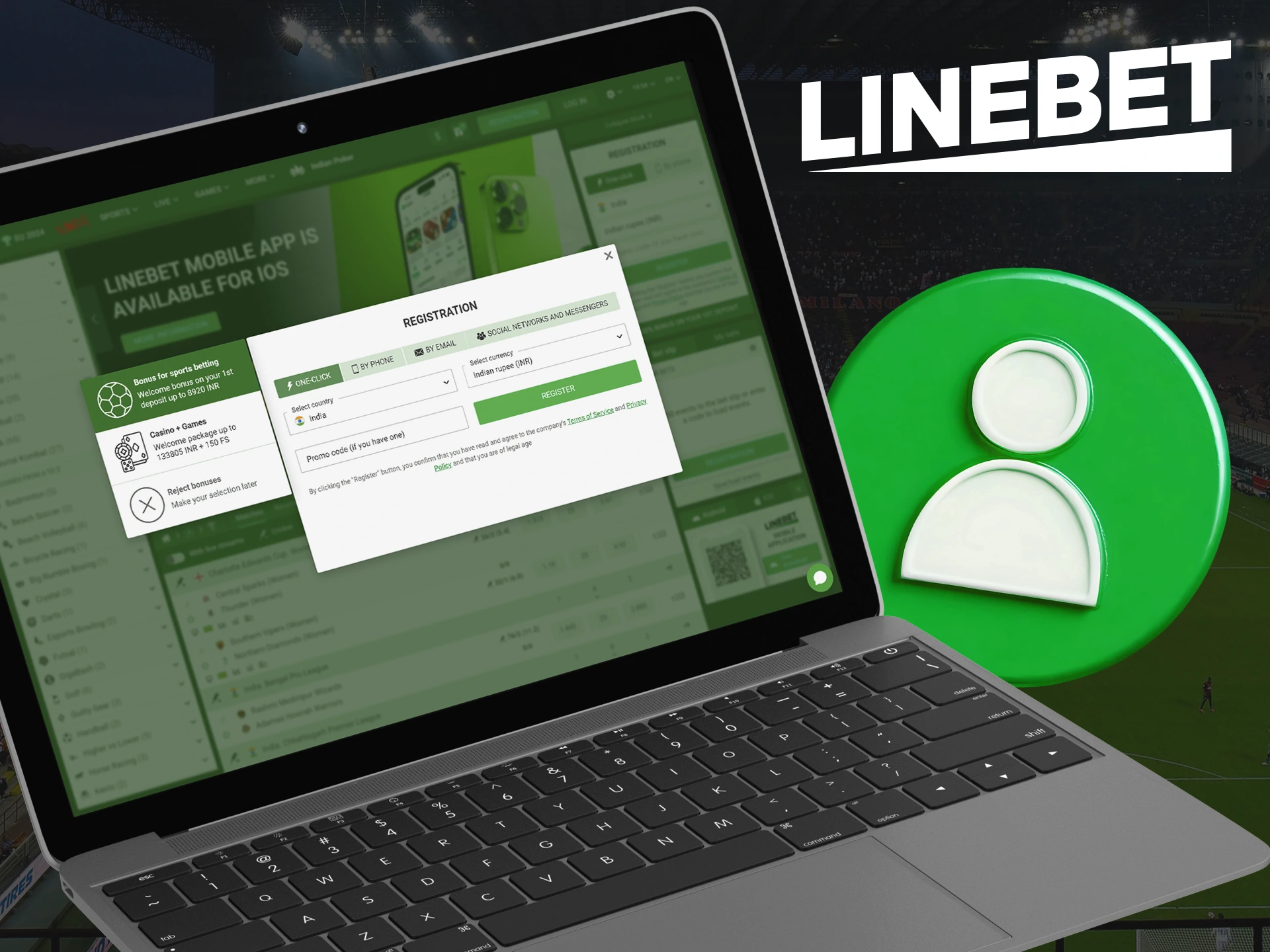 Find out how to register at Linebet.