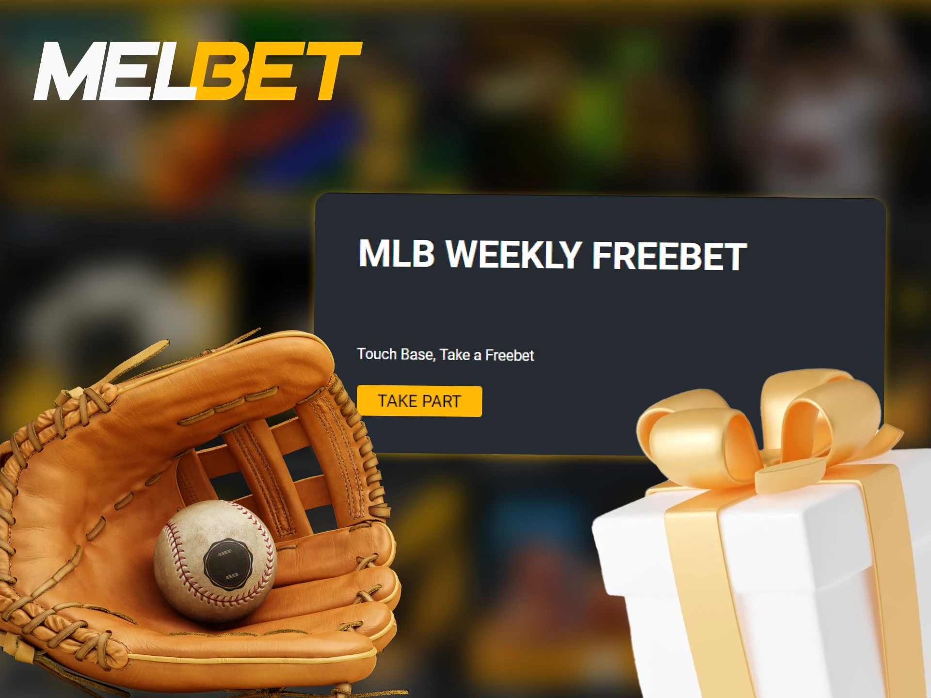 At Melbet, bet on Major League Baseball events and receive a free bet bonus.