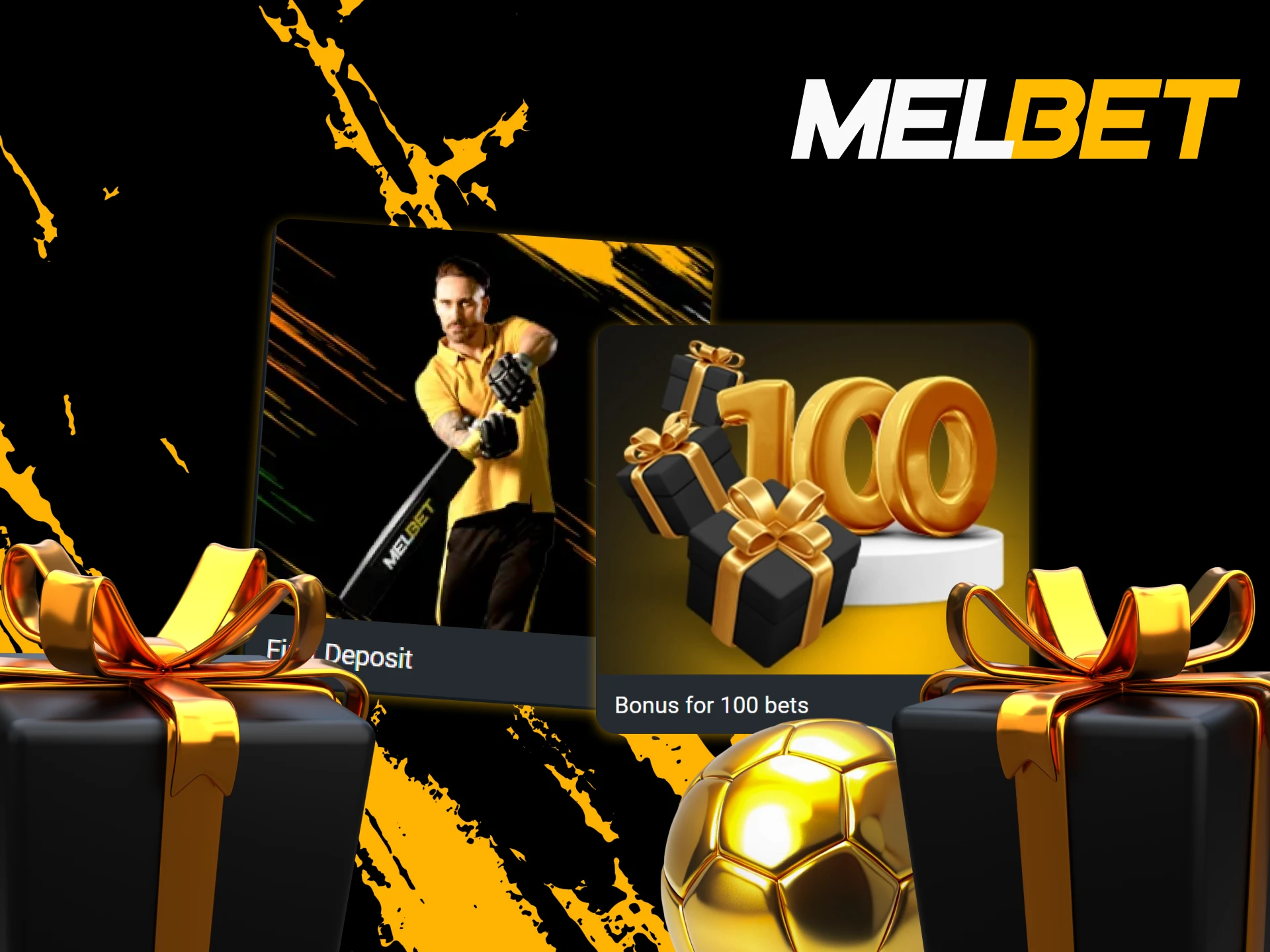 At Melbet you can choose the bonus you like for betting on football.
