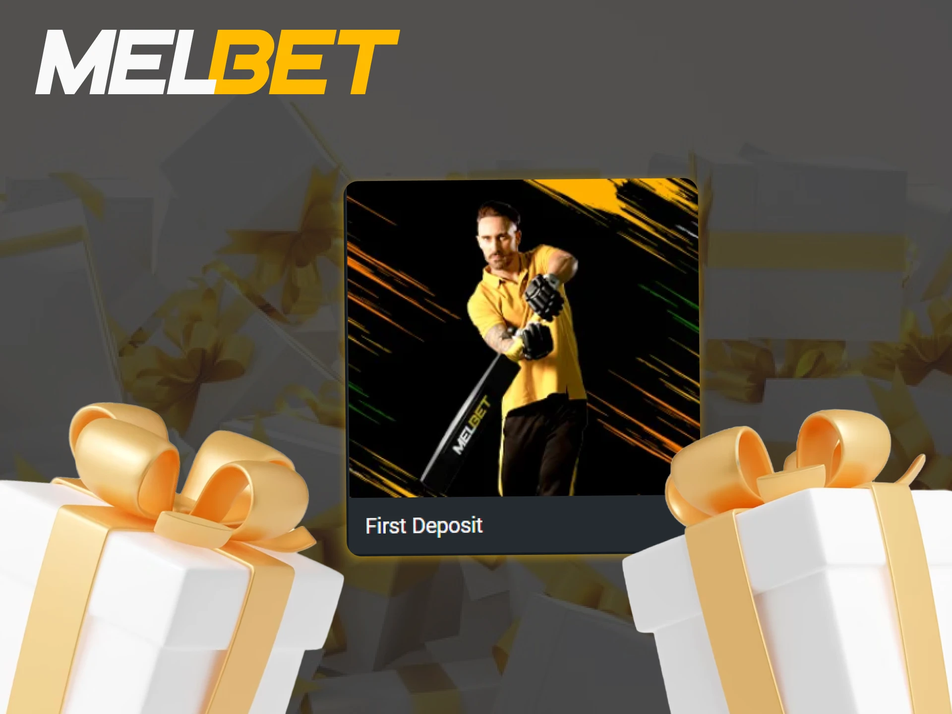 Register with Melbet, make a deposit and receive a lucrative welcome bonus.