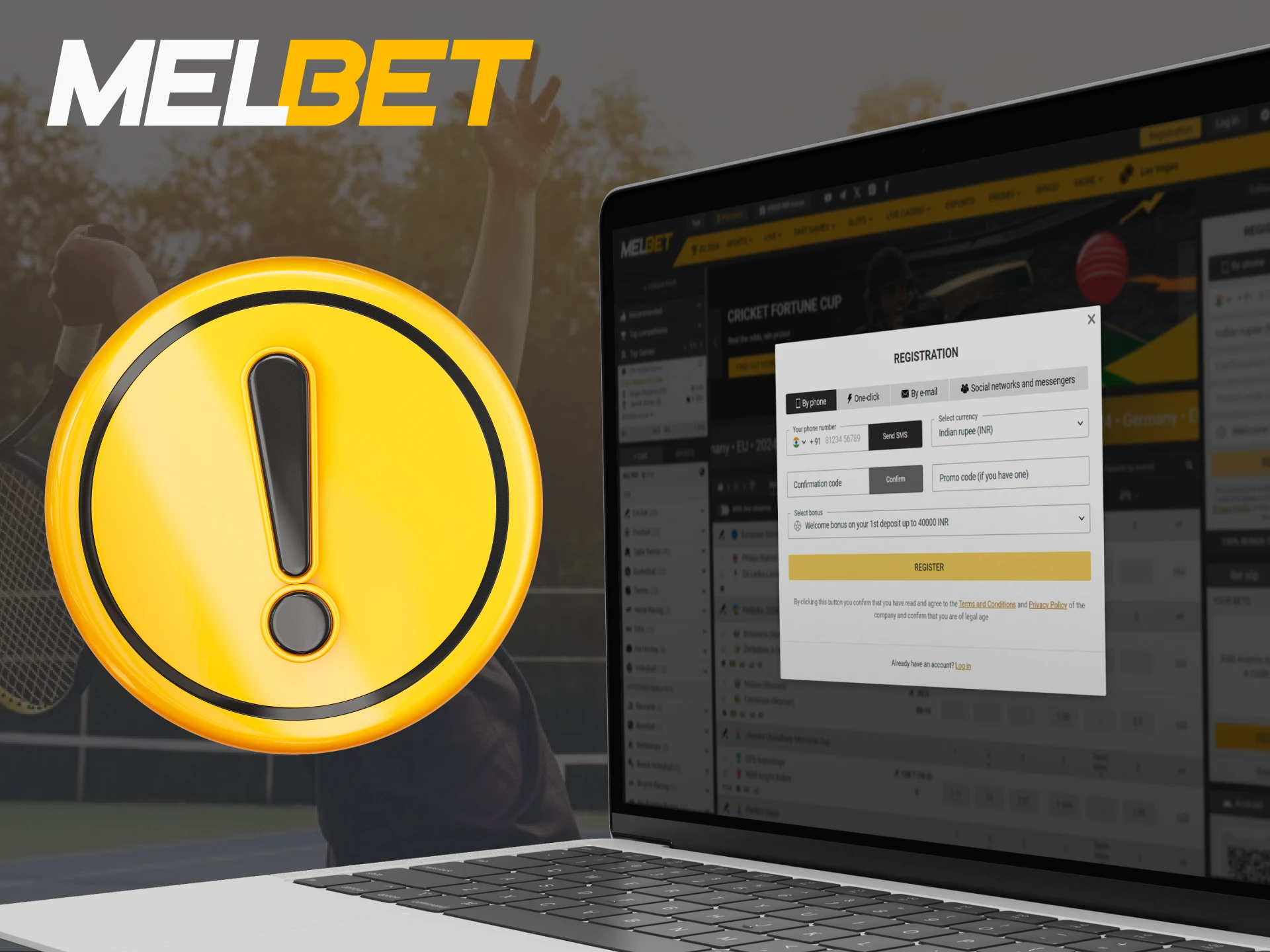 Here are the main problems you may encounter when using Melbet.