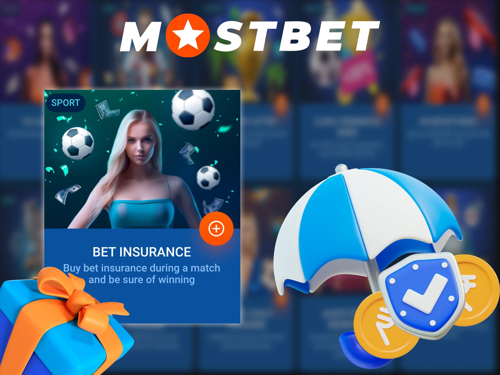 At Mostbet you can insure any bet, both single and accumulator.