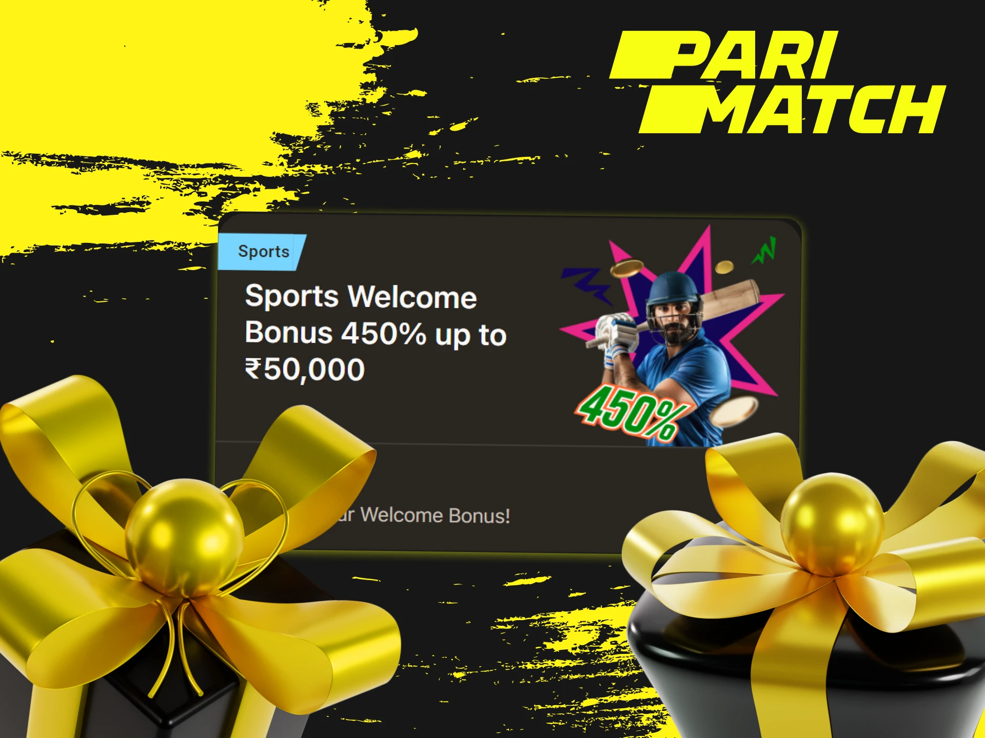 Get the Parimatch welcome bonus and bet on football profitably.