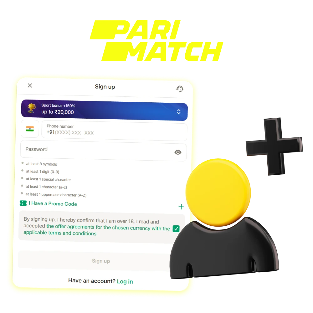 This is a complete guide on how to create a Parimatch account and what bonuses you will receive after doing so.