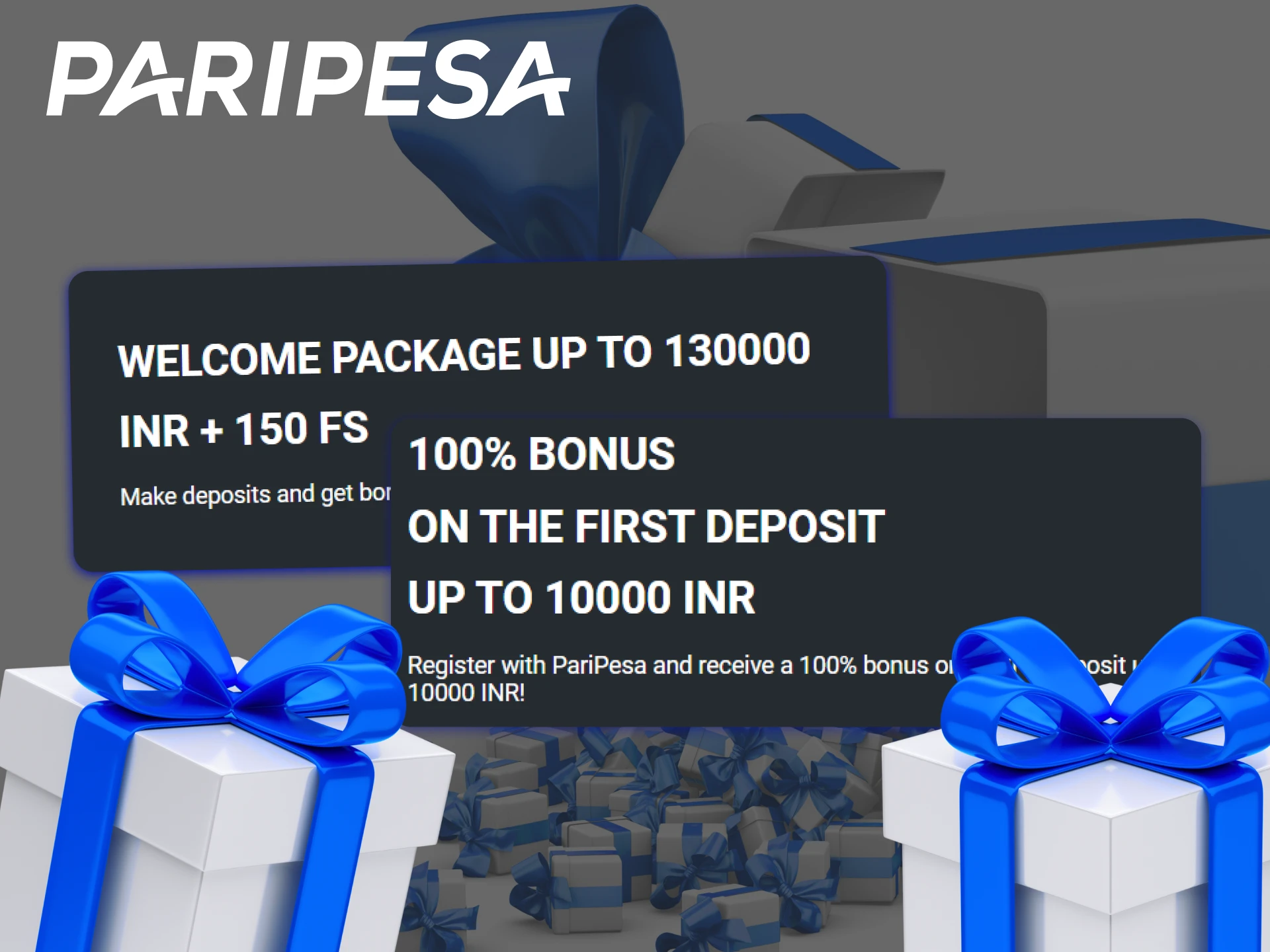 Once you register with Paripesa, you can count on a lucrative welcome bonus for sports or casino betting.