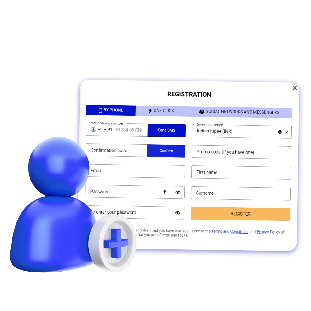Register with Paripesa and try betting on sports.