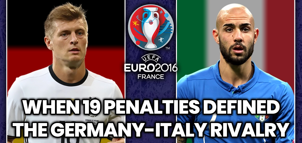 Find out the result of the match between Germany and Italy at Euro 2016.