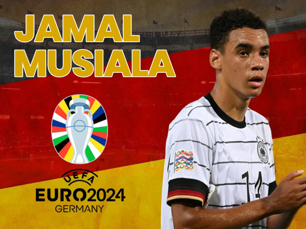 Keep a close eye on the amazing Jamal Musiala at Euro 2024.