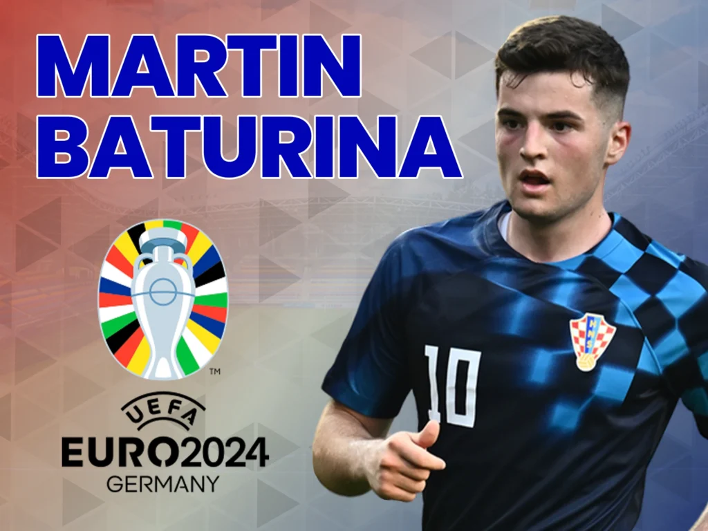Support Martin Baturina's debut at Euro 2024.