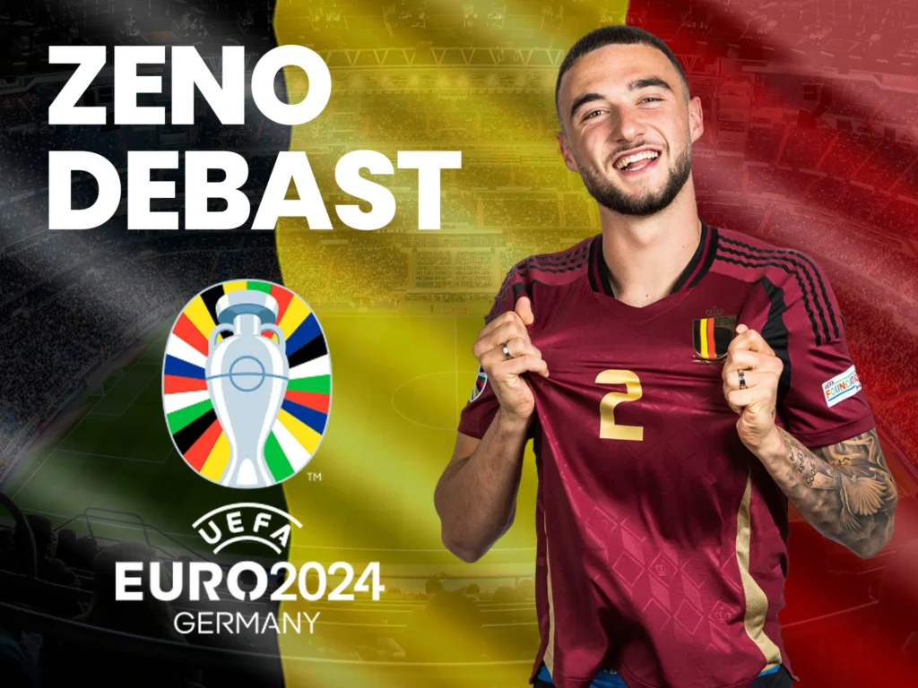 Zeno Debast will be a Belgium national team player at Euro 2024.
