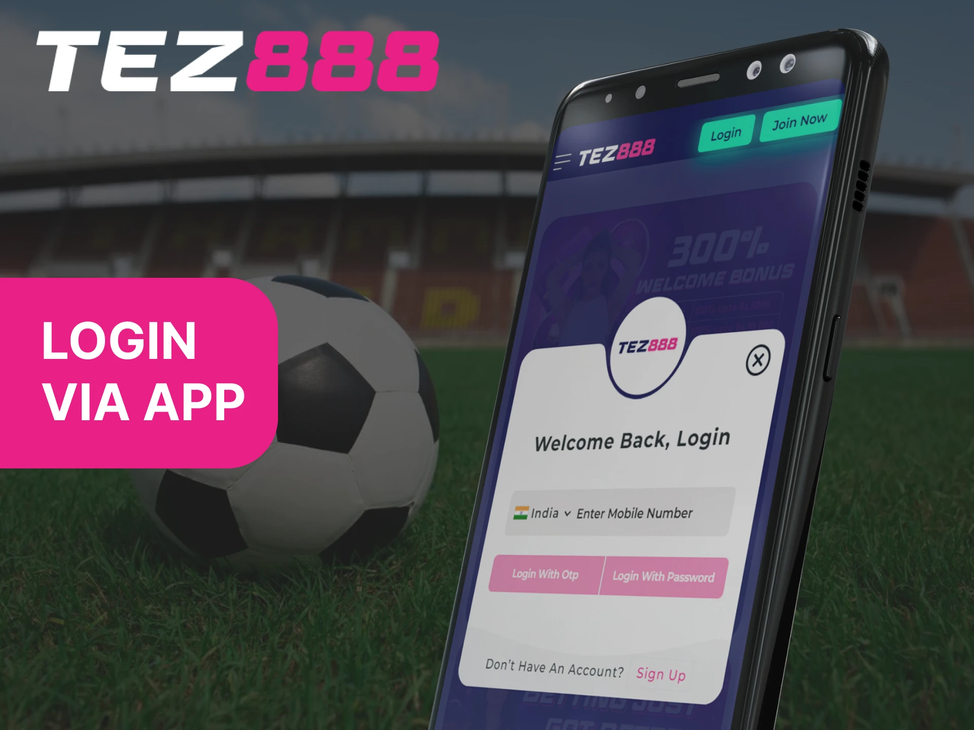 When logging into Tez888, you can use not only your password, but also Face ID.