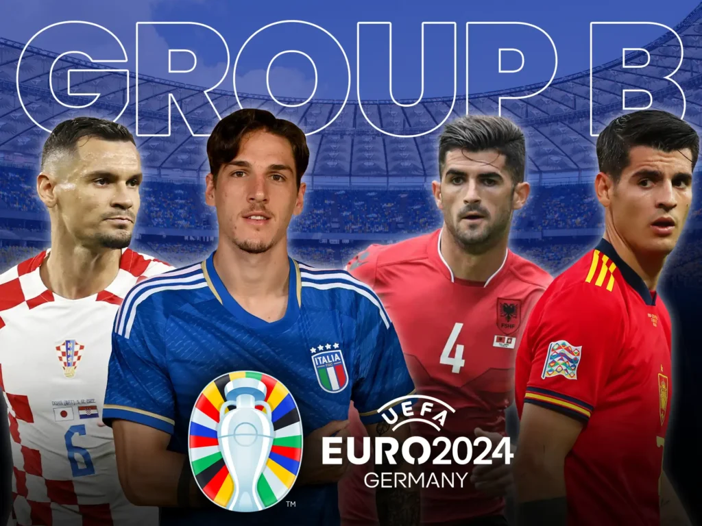 Exciting matches await fans in Group B of Euro 2024.