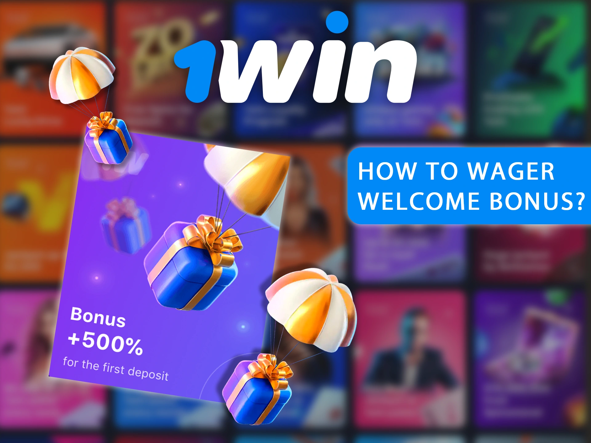 To use the 1win welcome bonus, you must meet certain wagering requirements.