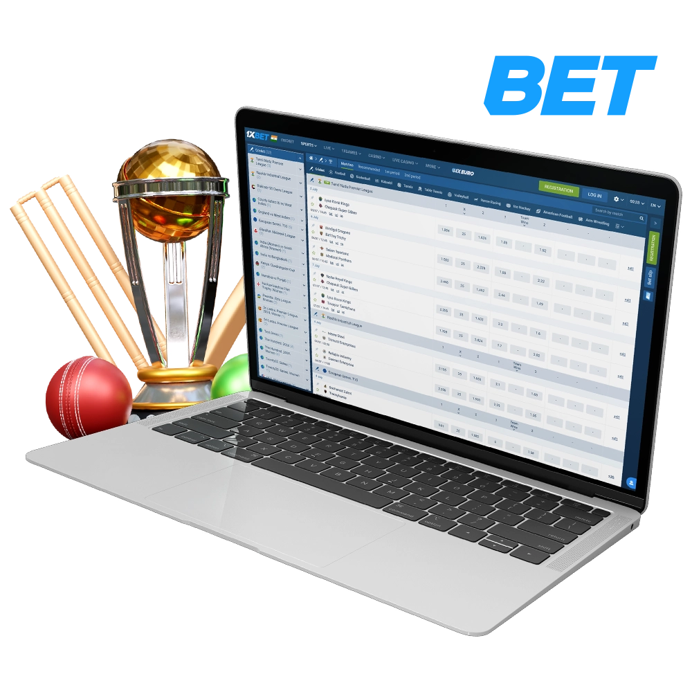 Sign up on the 1xBet platform and enjoy your cricket betting winnings.