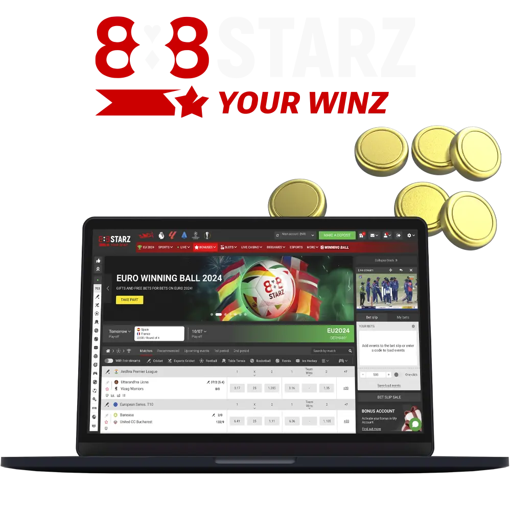 Find out about all the ways to deposit at 888Starz casino.