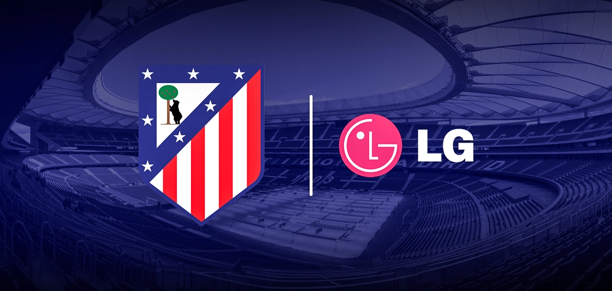 Atlético de Madrid teams up with LG