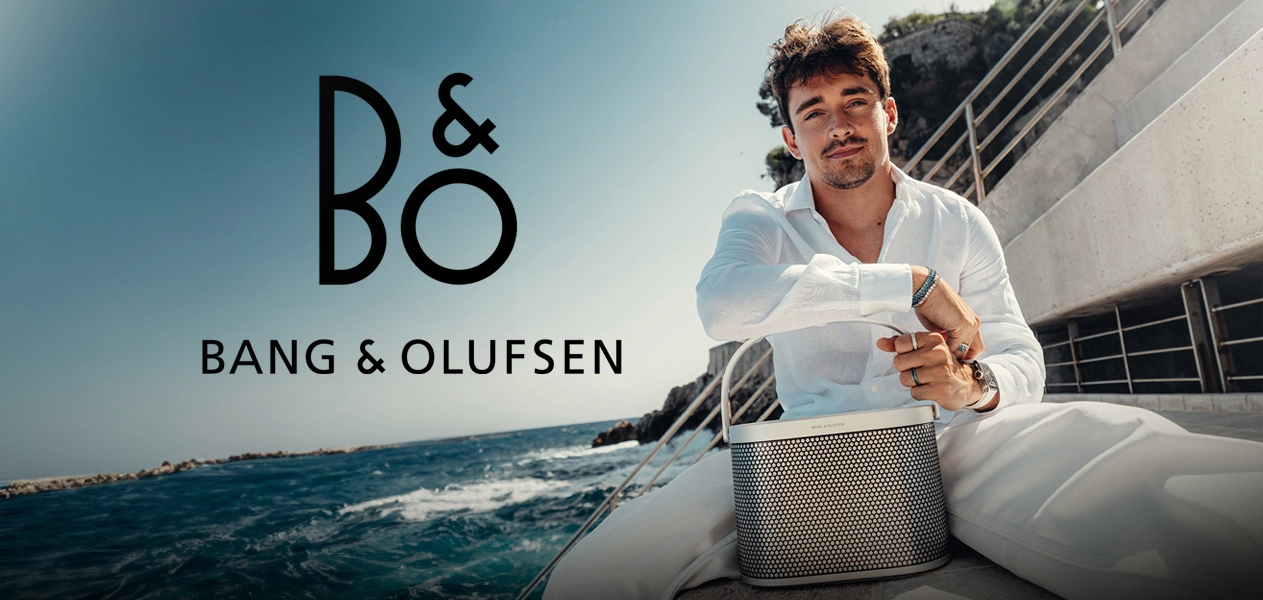 Charles Leclerc partners with Bang & Olufsen