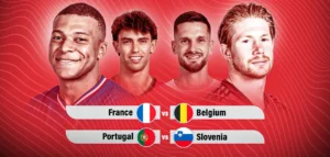Euro 2024 Round of 16 | France v Belgium | 9:30 pm IST | July 01