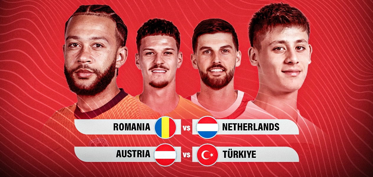 UEFA Euro 2024 Round of 16 || Romania vs Netherlands | Austria vs Türkiye || Match Previews | Predictions | Fantasy XIs