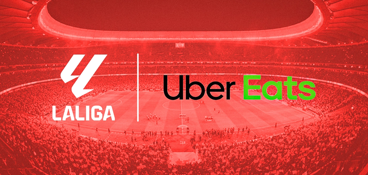 The LaLiga has announced a new partnership agreement with online food delivery platform UberEats.