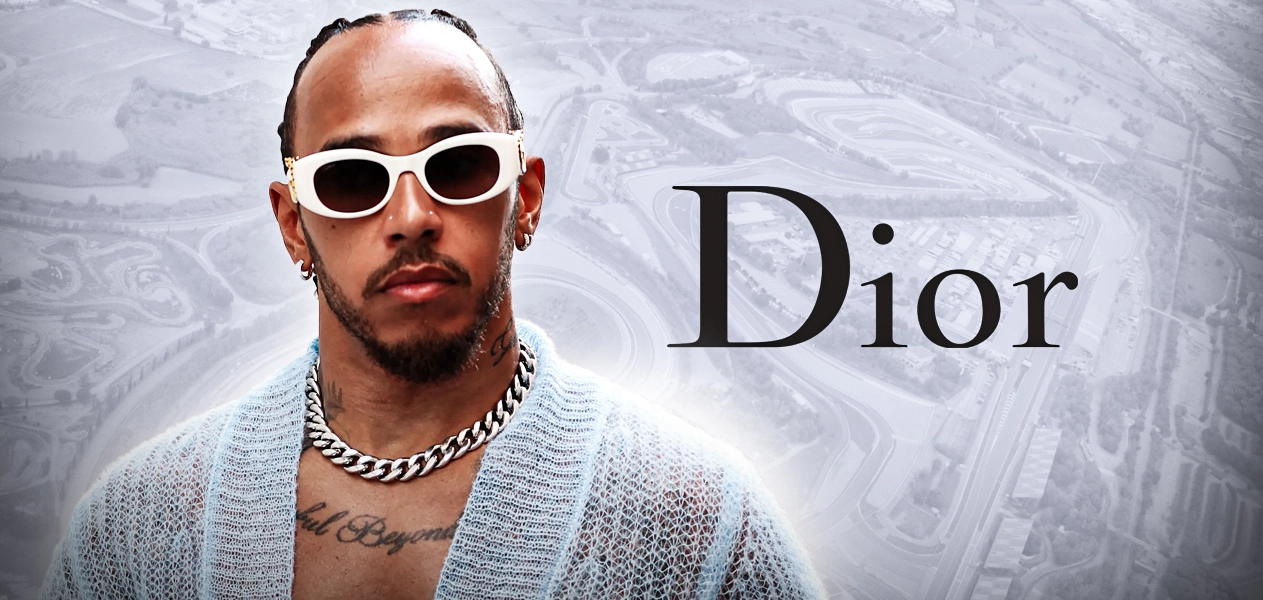 Lewis Hamilton joins forces with Dior