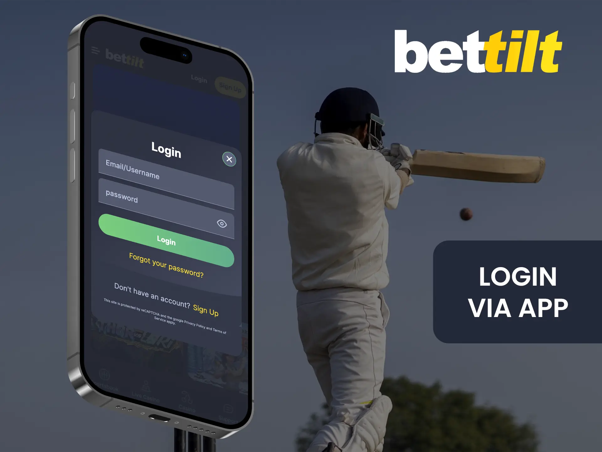 Log in to the Bettilt app to keep up to date with the latest casino news and promotions.