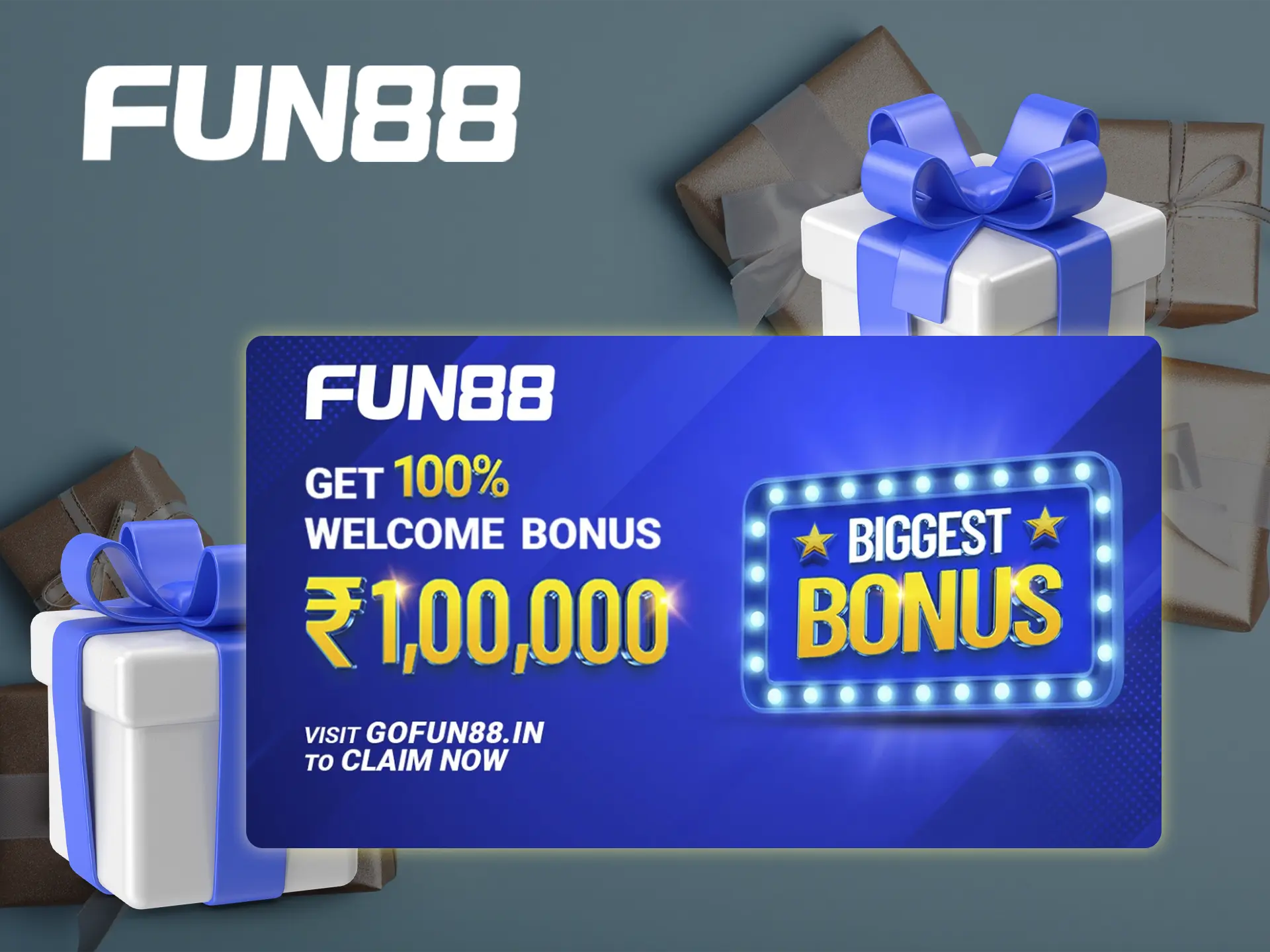 Take advantage of the Fun88 bonus which will multiply your deposit and first bet.