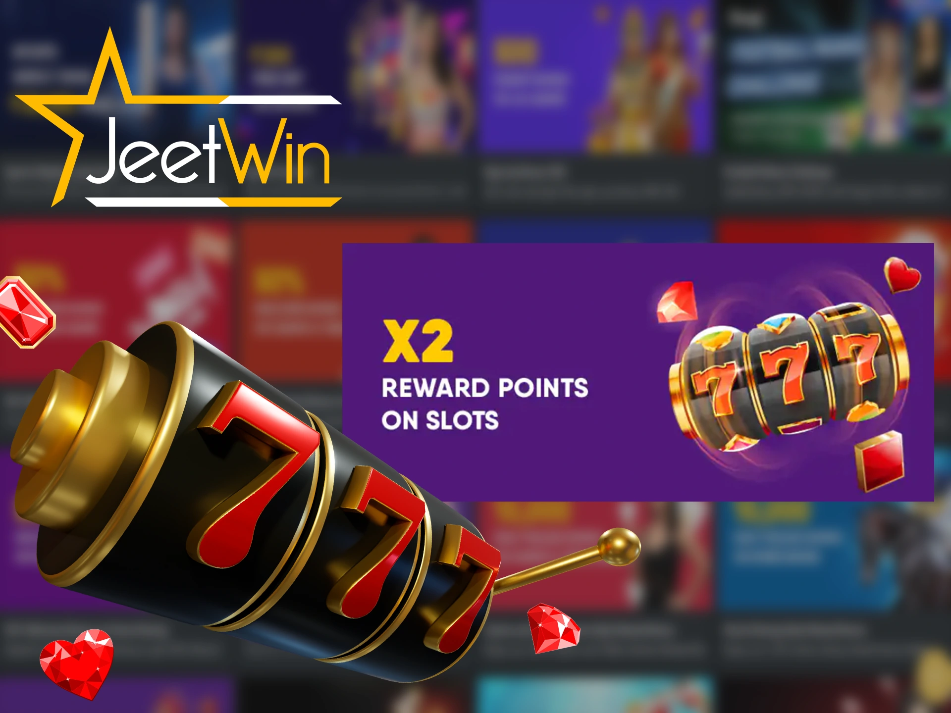 Play your favorite slots on Jeetwin and earn double loyalty points.