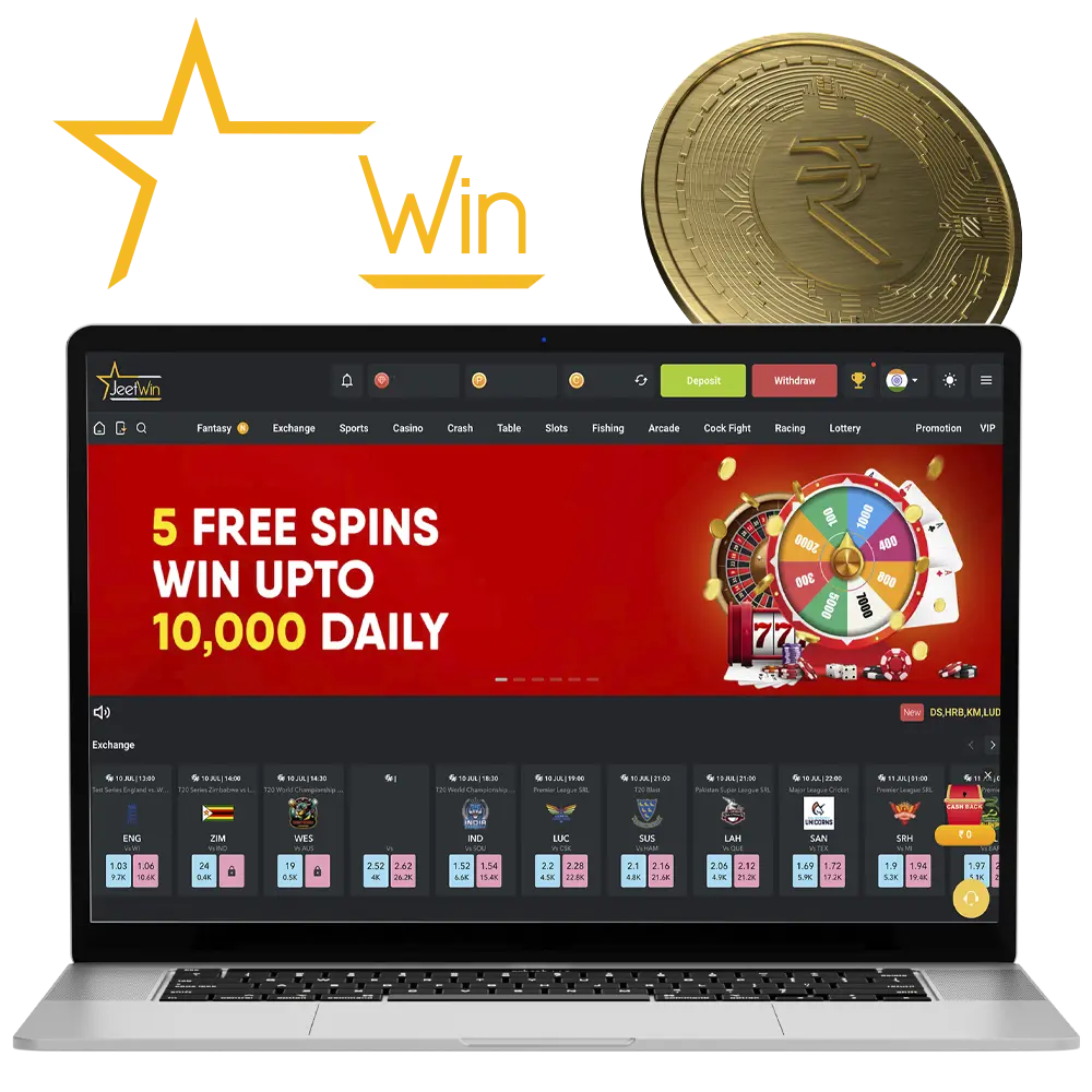 Get information on deposit and withdrawal methods at Jeetwin Casino.