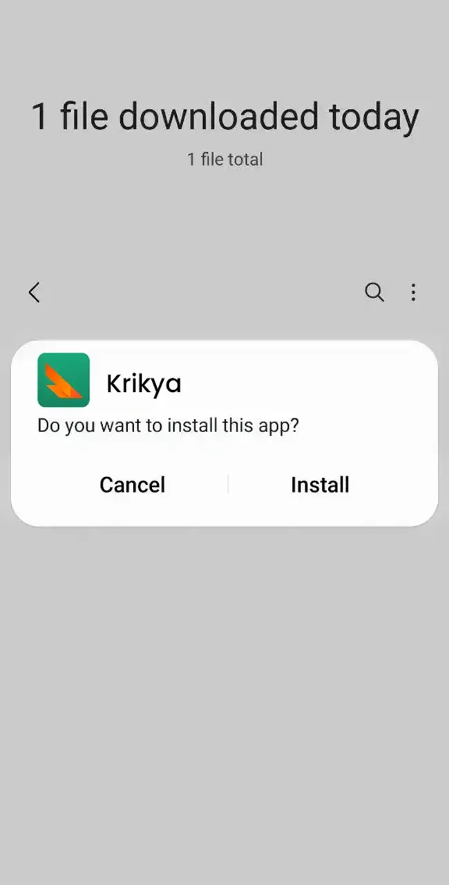 Install the Krikya app and start winning big bonuses.