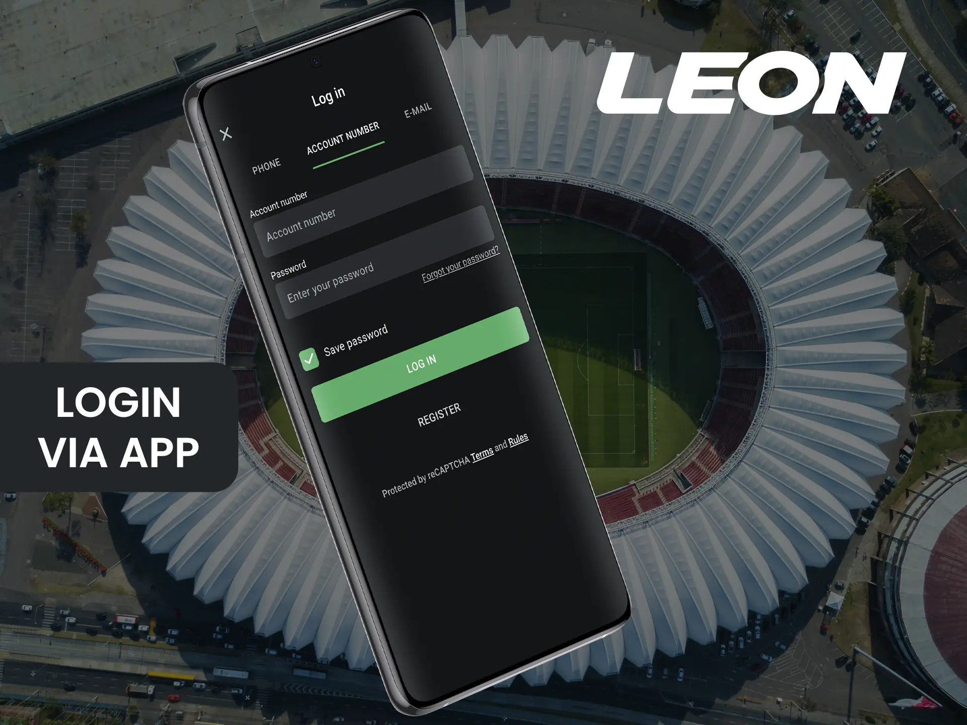 Place bets and play casino games in the most secure app from Leonbet Casino.