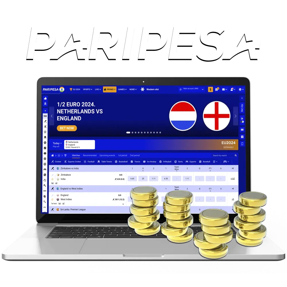 Explore your options for making deposits and withdrawals from Paripesa Casino.