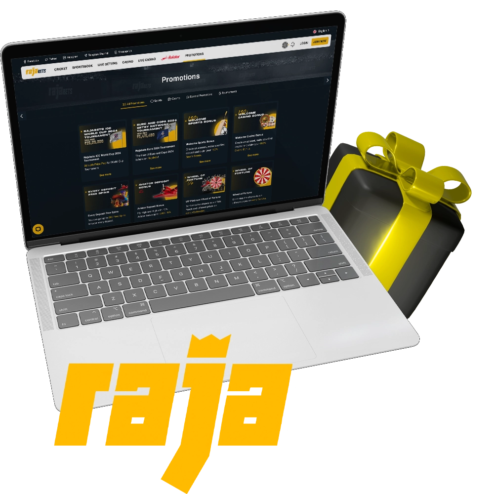 Read our article to find out what bonuses you can get at Rajabets Casino.