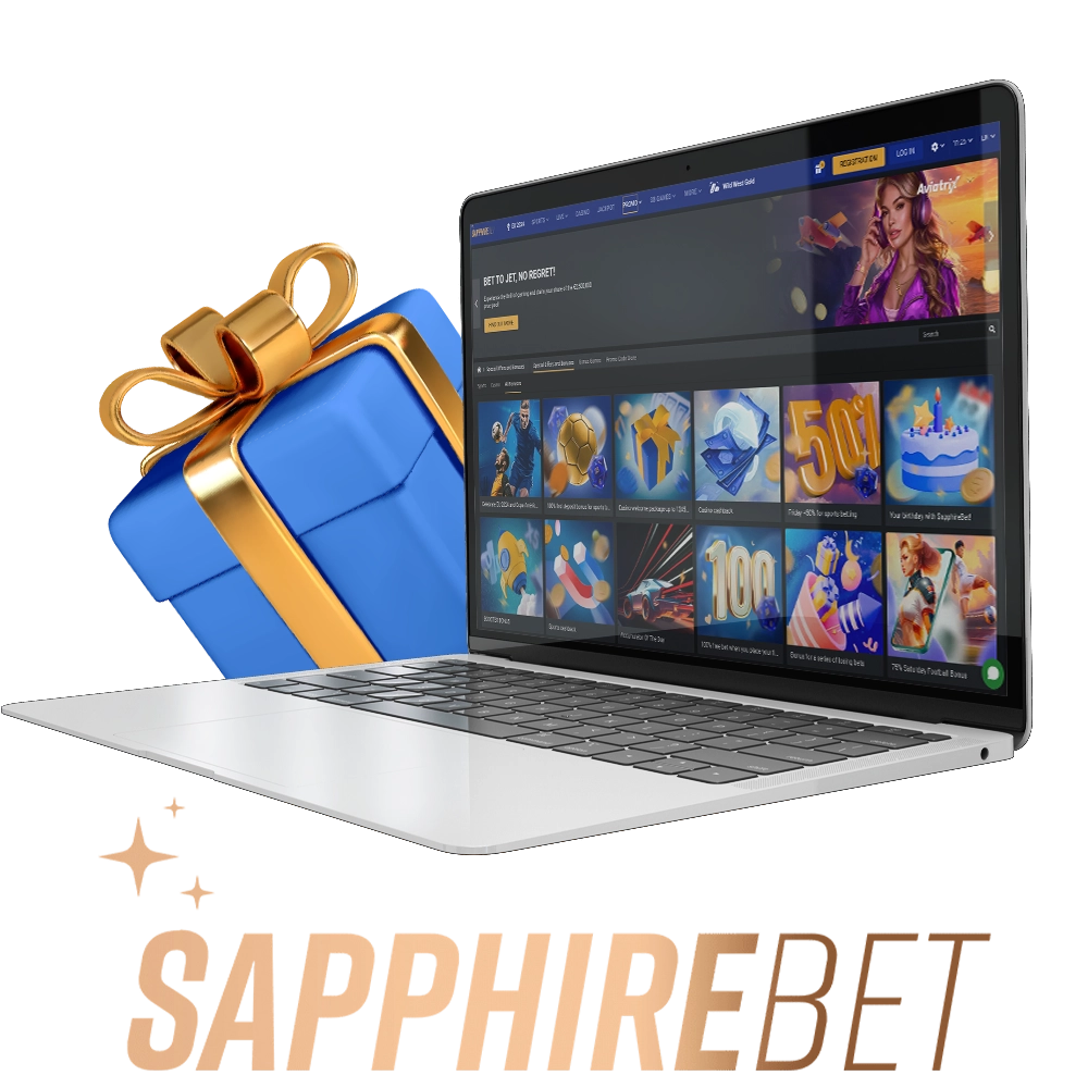 Sapphirebet offers a variety of sports and casino bonuses for Indian users.